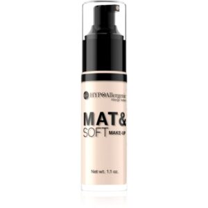 Bell Hypoallergenic Mat&Soft make-up usor matifiant culoare 00 Alabaster 30 ml-Țena