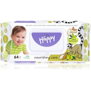 Bella Baby Happy Almond and Olive Leaf extract Șervețele umede pentru copii 64 buc-ro
