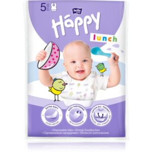 Bella Baby Happy Lunch bavețică de unică folosință 5 buc-ro