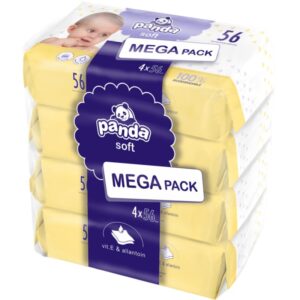 Bella Baby Happy Panda Soft Șervețele umede pentru copii 4x56 buc-Țena