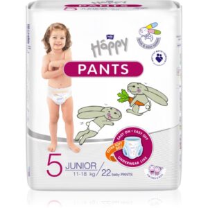 Bella Baby Happy Pants Size 5 Junior scutece de unică folosință tip chiloțel 11-18 kg 22 buc-ro