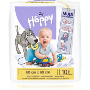 Bella Baby Happy SIze L suport pentru schimbat scutecele de unică folosință 60x60 cm 10 buc-ro