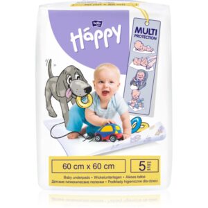 Bella Baby Happy SIze L suport pentru schimbat scutecele de unică folosință 60x60cm 5 buc-ro