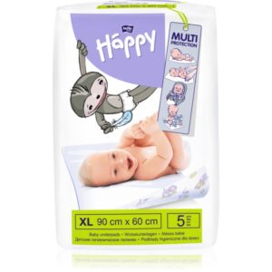 Bella Baby Happy Size XL suport pentru schimbat scutecele de unică folosință 90x60 cm 5 buc-ro