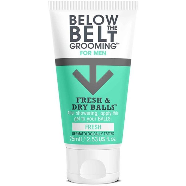 Below the Belt Grooming Below The Belt Fresh & Dry Balls Fresh deodorant pentru partile intime pentru bărbați 75 ml-ro