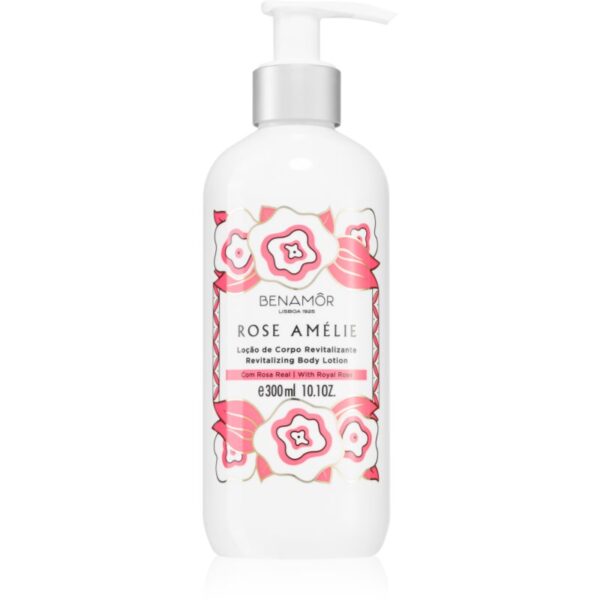 Benamôr Rose Amélie Loção Corporal lotiune de corp revitalizanta 300 ml-Țena