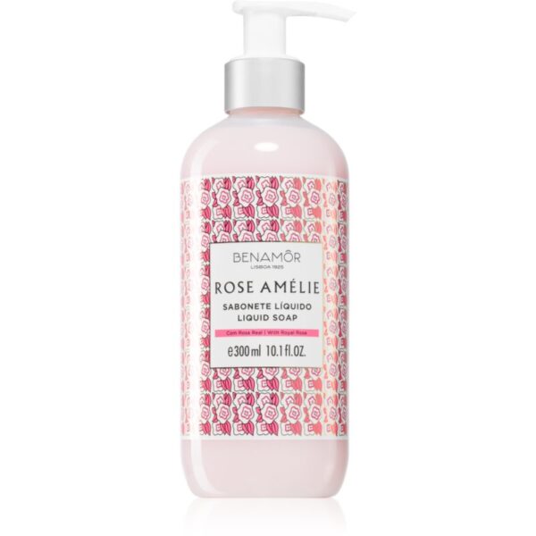 Benamôr Rose Amélie Sabonate Líquido sapun lichid delicat pentru maini 300 ml-Țena