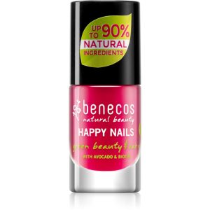Benecos Happy Nails lac de unghii pentru ingrijire culoare Hot Summer 5 ml-ro