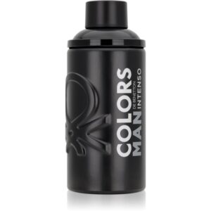 Benetton Colors de Benetton Man Black Intenso Eau de Toilette pentru bărbați 200 ml-ro