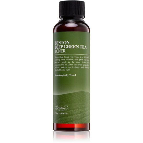 Benton Deep Green Tea tonic pentru hidratarea pielii cu ceai verde 150 ml-ro