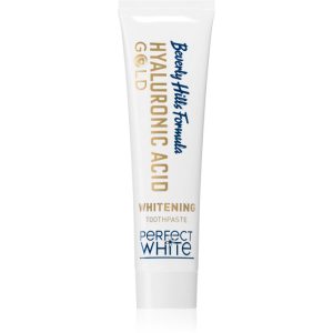 Beverly Hills Formula Perfect White Gold Pasta de dinti albire cu particule de aur aroma Double Mint 100 ml-Țena