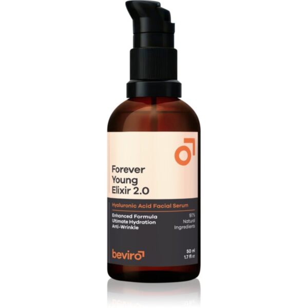 Beviro Forever Young Elixir ser antirid cu acid hialuronic 50 ml-Țena