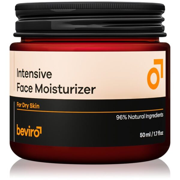 Beviro Intensive Face Moisturizer For Dry Skin cremă hidratantă pentru bărbați 50 ml-ro