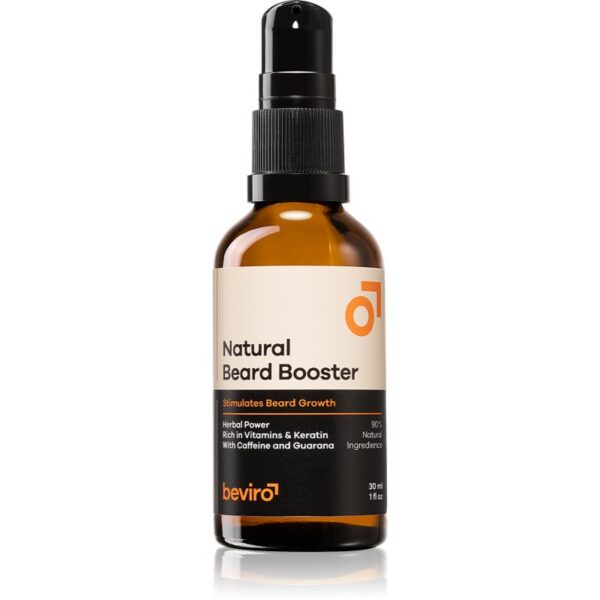 Beviro Natural Beard Booster tratament pentru stimularea creșterii bărbii 30 ml-ro