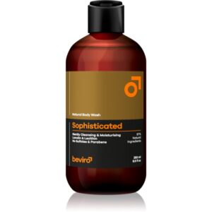 Beviro Natural Body Wash Sophisticated Gel de duș pentru bărbați 250 ml-Țena