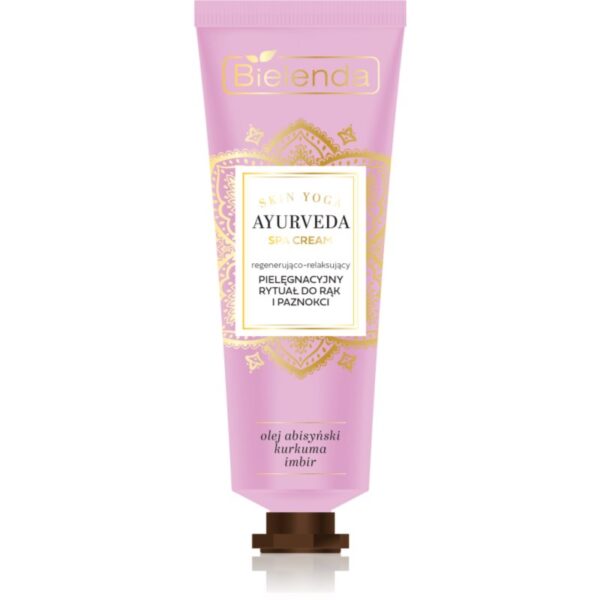 Bielenda Ayurveda Skin Yoga Cremă de mâini regeneratoare 50 ml-Țena