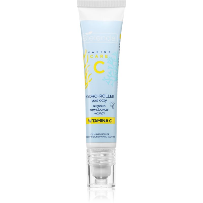 Bielenda C Marine Care Deeply Moisturising & Soothing Eye Hydro-Roller crema intens hidratanta zona ochilor 15 ml-Țena