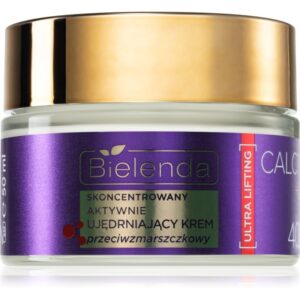 Bielenda Calcium + Q10 Concentrated actively firming anti-wrinkle cream for day 40+ crema de fata cu efect de fermitate antirid 50 ml-Țena