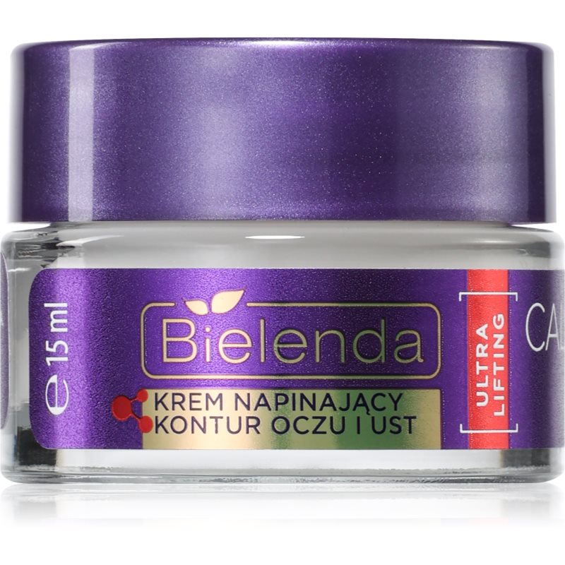 Bielenda Calcium + Q10 Concentrated cream tightening the contour of eyes and lips Crema de fermitate pentru conturul ochilor si a buzelor 15 ml-ro