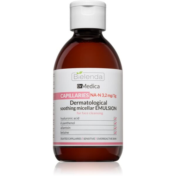 Bielenda Dr Medica Capillaries lapte micelar de neutralizare a roșeții 250 ml-ro