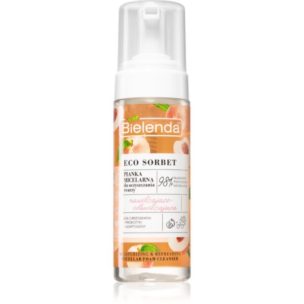 Bielenda Eco Sorbet Peach lotiune micelara de curatare 150 ml-Țena
