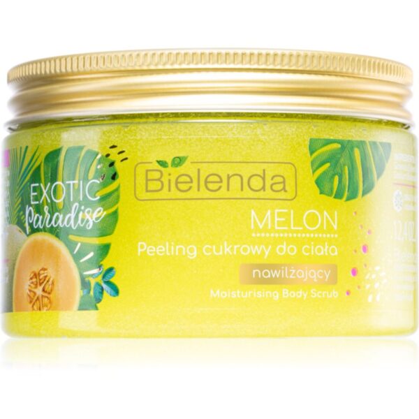 Bielenda Exotic Paradise Melon Exfoliant hidratant din zahar 350 g-ro