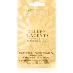 Bielenda Golden Placenta Collagen Reconstructor crema-masca pentru reducerea semnelor de imbatranire 8 g-ro