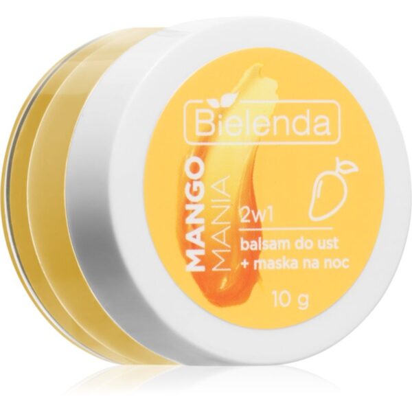 Bielenda Lip Care Lip Balm + Night Mask balsam de buze cu parfum Mango Mania 10 g-Țena
