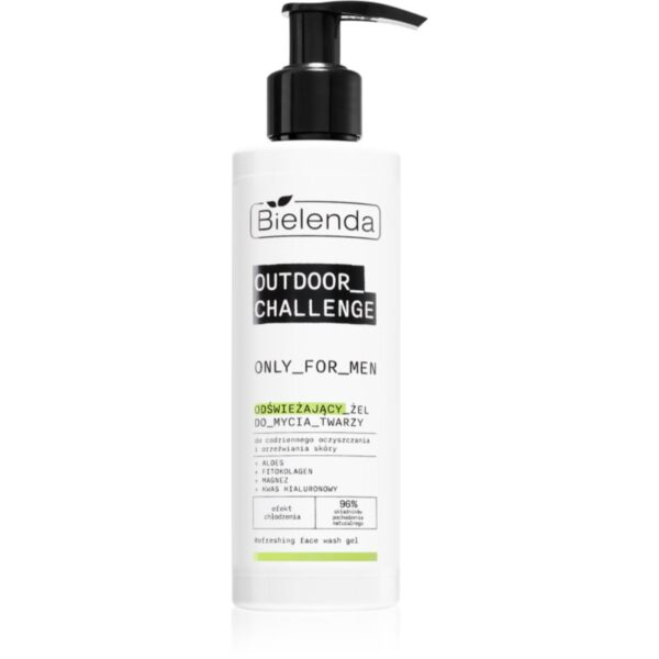 Bielenda Only For Men Outdoor Challenge gel revigorant faciale pentru bărbați 190 ml-Țena