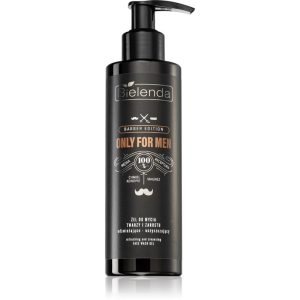 Bielenda Only for Men Barber Edition gel de curățare pentru față și barbă 190 g-ro