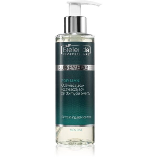 Bielenda Professional Supremelab Men Line gel fresh de curatare pentru barbati 200 ml-Țena