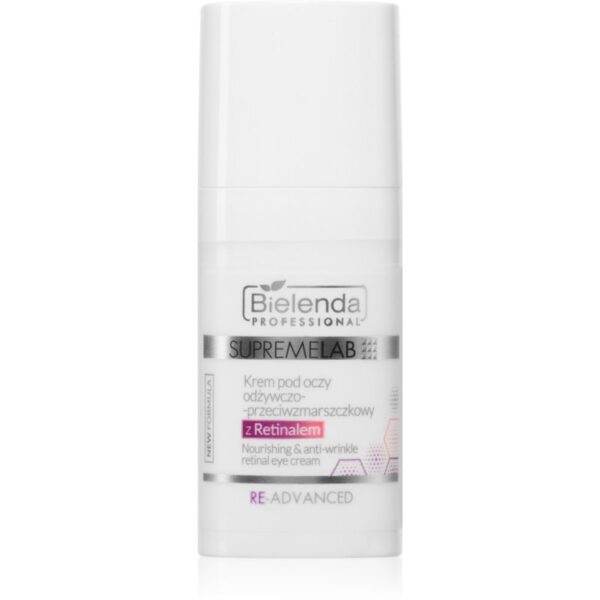 Bielenda Professional Supremelab Re-Advanced crema anti rid pentru ochi 15 ml-Țena