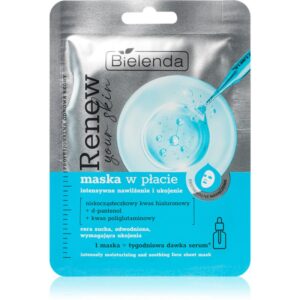 Bielenda Renew Your Skin mască textilă hidratantă 18 g-ro