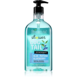 Bielenda Shower Coctail Blue Matcha + Blueberry Gel de duș energizant cu efect antioxidant 400 ml-ro
