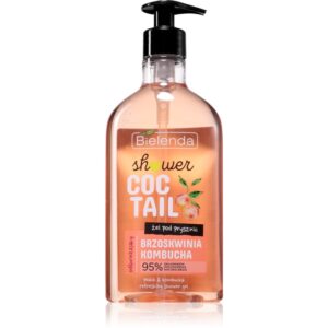 Bielenda Shower Coctail Peach + Kombucha gel de dus revigorant efect regenerator 400 ml-ro