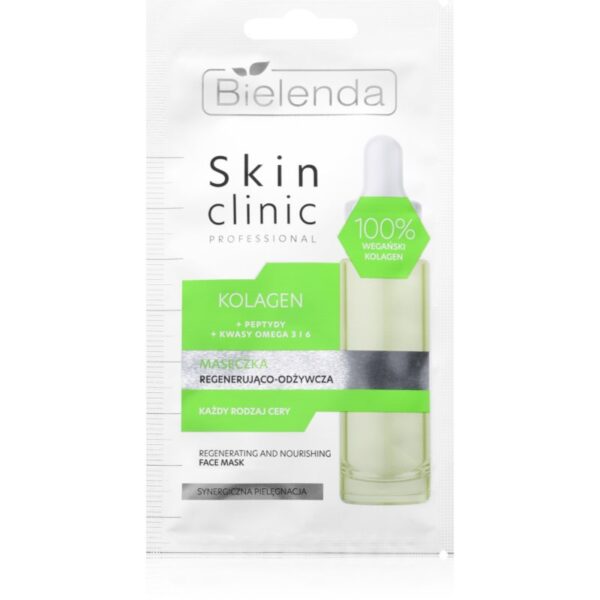 Bielenda Skin Clinic Professional Collagen masca nutritiva raparatoare pentru noapte 8 g-ro