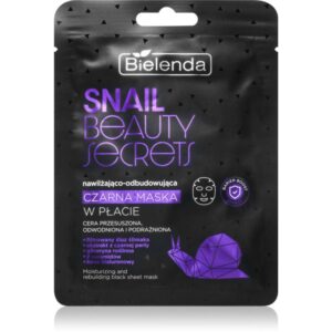 Bielenda Snail Beauty Secrets mască textilă hidratantă pentru piele uscata si iritata 1 buc-ro