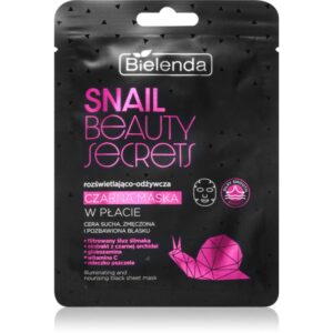 Bielenda Snail Beauty Secrets mască textilă nutritivă pentru ten obosit 1 buc-ro