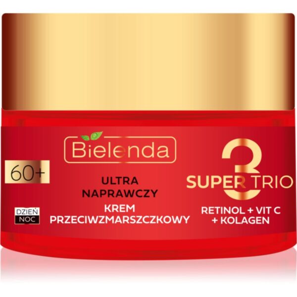 Bielenda Super Trio crema corectoare antirid 60+ 50 ml-Țena