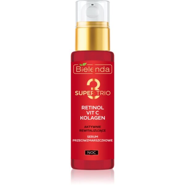 Bielenda Super Trio ser revitalizant pentru noapte 30 ml-Țena