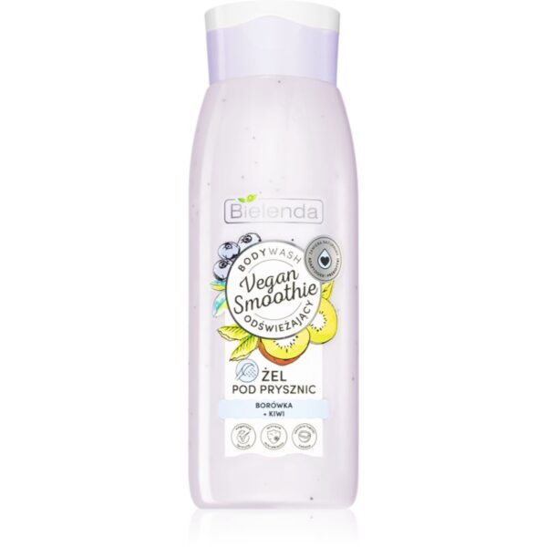 Bielenda Vegan Smoothie Blueberry + Kiwi gel de duș delicios 400 ml-Țena