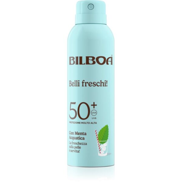 Bilboa Belli Freschi spray solar cu menta SPF 50+ 150 ml-Țena