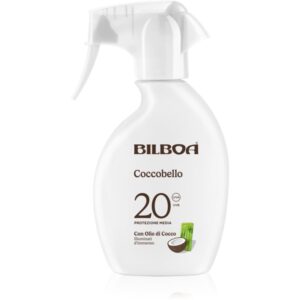 Bilboa Coccobello Trigger spray solar cu ulei de cocos SPF 20 250 ml-Țena
