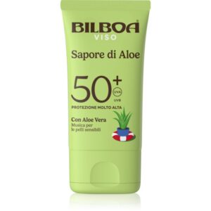 Bilboa Sapore di Aloe Viso cremă pentru plaja cu aloe vera SPF 50+ 40 ml-Țena