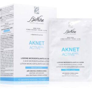 BioNike Aknet ACTIVEpeel exfoliační ubrousky na obličej 20 buc-ro