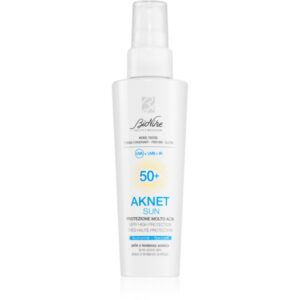 BioNike Aknet Sun crema protectoare pentru fata pentru ten acneic SPF 50+ 50 ml-ro