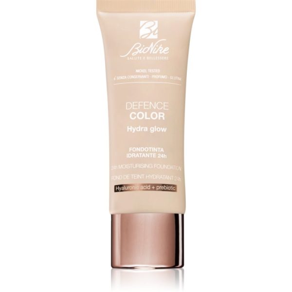 BioNike Color Hydra Glow make up hidratant pentru un efect de lunga durata culoare 102 Creme 30 ml-ro