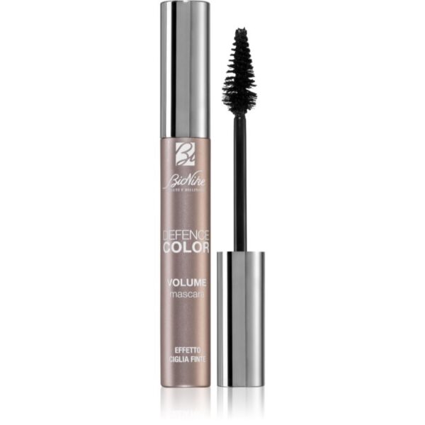 BioNike Color Volume mascara pentru volum cu efect de gene false culoare 01 Noir 8 ml-Țena