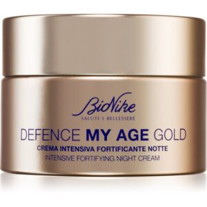 BioNike Defence My Age Gold crema de noapte intensiva pentru ten matur 50 ml-Țena