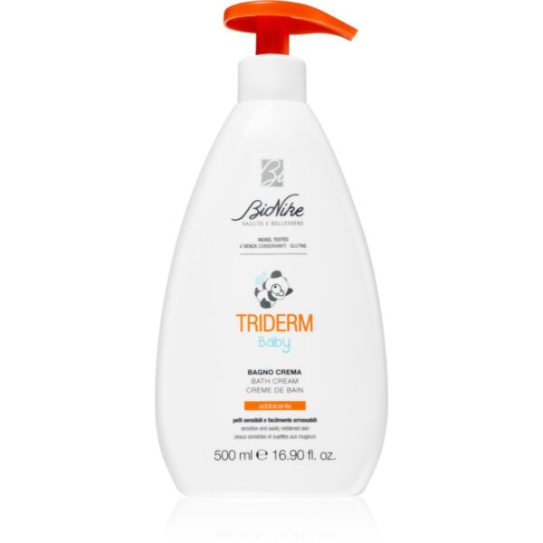 BioNike Triderm Baby cremă de îngrijire pentru spălare 500 ml-ro